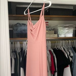 Birdy Grey Ash Crepe Dress (Dusty Rose, S)